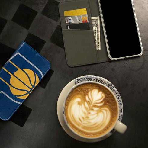 NBA Indiana Pacers Large Logo iPhone 15 Plus Folio Case