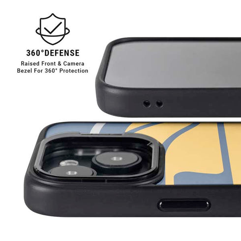 NBA Indiana Pacers Large Logo iPhone 15 Plus Kickstand Case