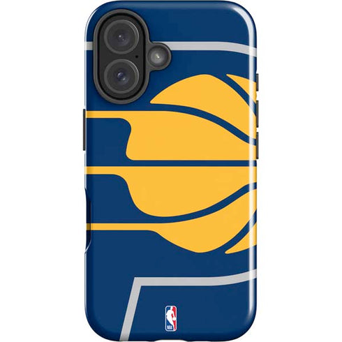 NBA Indiana Pacers Large Logo iPhone 16 Impact Case
