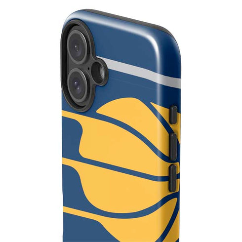 NBA Indiana Pacers Large Logo iPhone 16 Impact Case