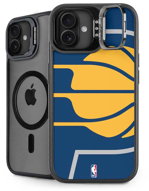 NBA Indiana Pacers Large Logo iPhone 16 Plus Kickstand Case