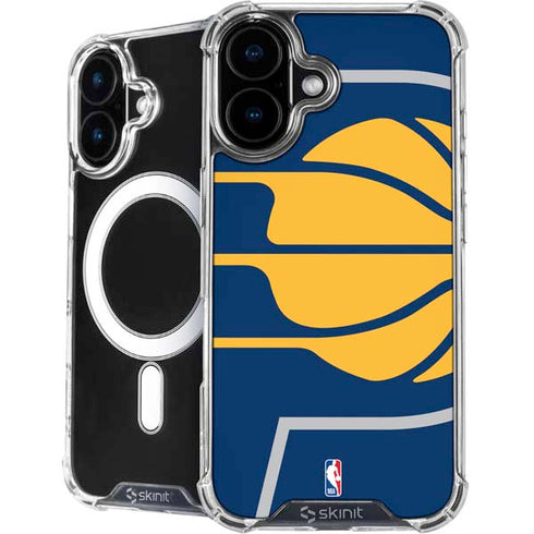 NBA Indiana Pacers Large Logo iPhone 16 Plus MagSafe Case