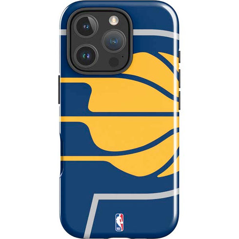 NBA Indiana Pacers Large Logo iPhone 16 Pro Impact Case