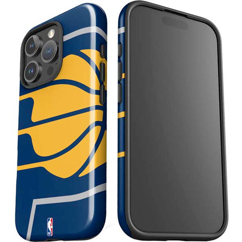 NBA Indiana Pacers Large Logo iPhone 16 Pro Impact Case