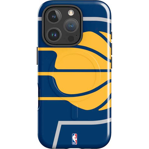 NBA Indiana Pacers Large Logo iPhone 16 Pro Magsafe Impact Case