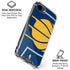 NBA Indiana Pacers Large Logo iPhone 16e Clear Case
