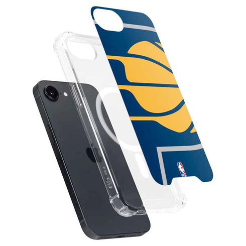 NBA Indiana Pacers Large Logo iPhone 16e MagSafe Case