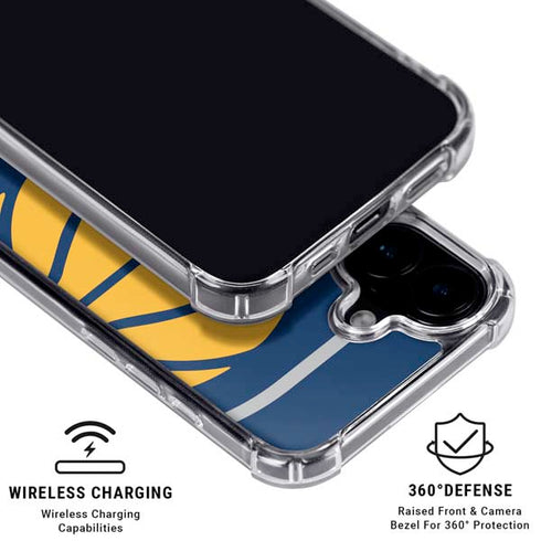 NBA Indiana Pacers Large Logo iPhone 17 MagSafe Case