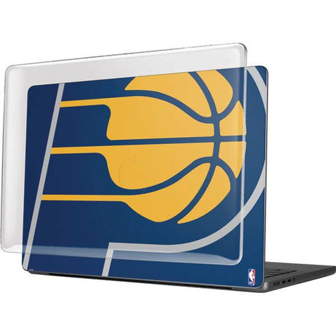 NBA Indiana Pacers Large Logo MacBook Pro 14in (2021-24) Case plus Skin