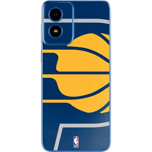 NBA Indiana Pacers Large Logo Moto G Play 4G (2024) Skin