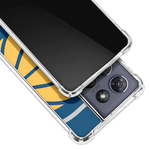 NBA Indiana Pacers Large Logo Moto G Play 5G (2025) Clear Case