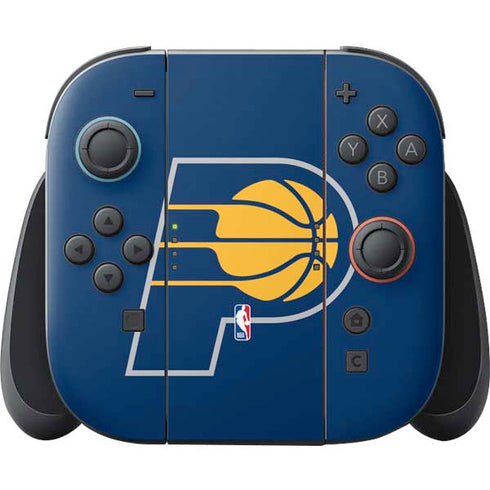 NBA Indiana Pacers Large Logo Nintendo Skins