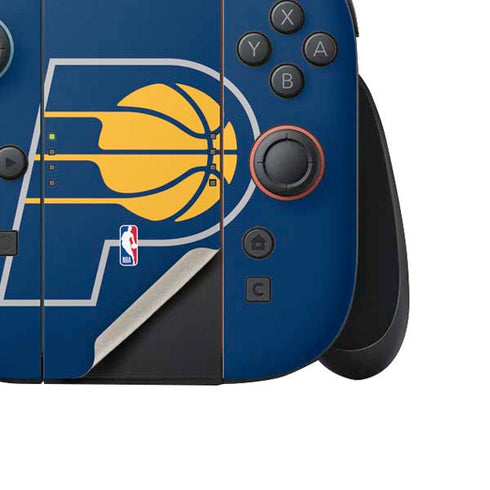 NBA Indiana Pacers Large Logo Nintendo Switch 2 (2025) Joy-Con Controller Skin