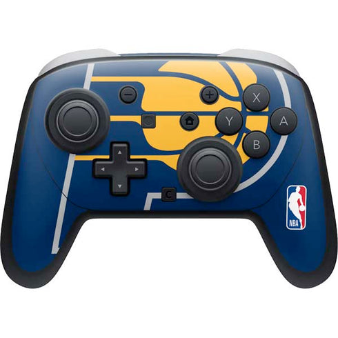 NBA Indiana Pacers Large Logo Nintendo Switch 2 (2025) Pro Controller Skin
