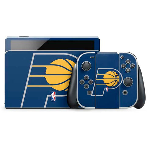 NBA Indiana Pacers Large Logo Nintendo Skins