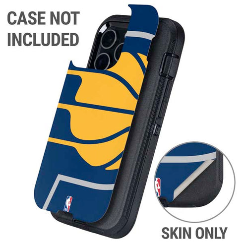 NBA Indiana Pacers Large Logo Otterbox Defender iPhone Skin