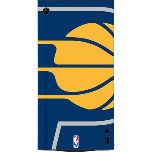 NBA Indiana Pacers Large Logo XBox Series X Digital Edition Console Skin