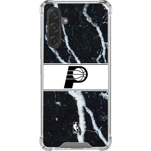 NBA Indiana Pacers Marble Galaxy A17 Clear Case