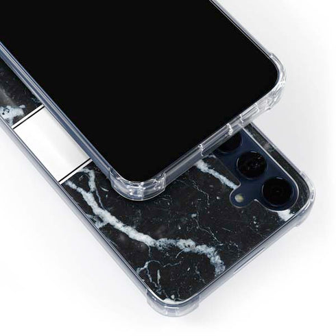 NBA Indiana Pacers Marble Galaxy A55 5G Clear Case