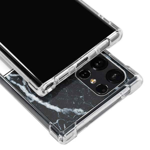 NBA Indiana Pacers Marble Galaxy S23 Ultra Clear Case
