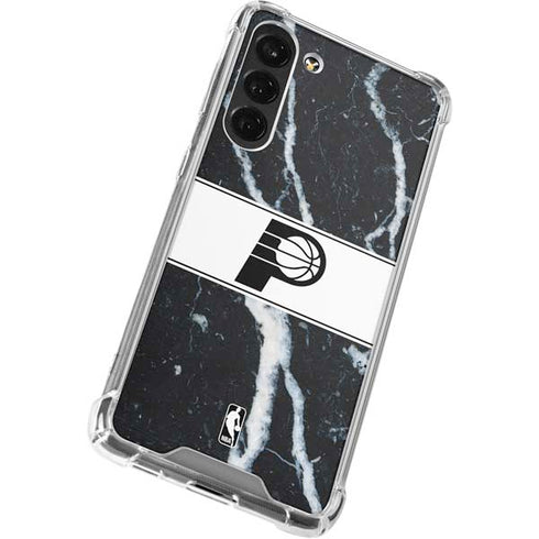 NBA Indiana Pacers Marble Galaxy S24 FE Clear Case