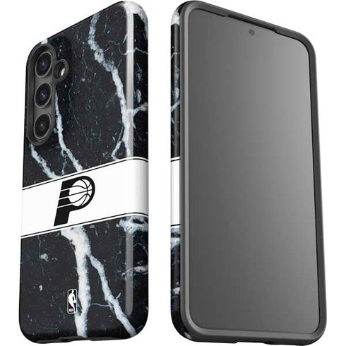 NBA Indiana Pacers Marble Galaxy S25 Impact Case