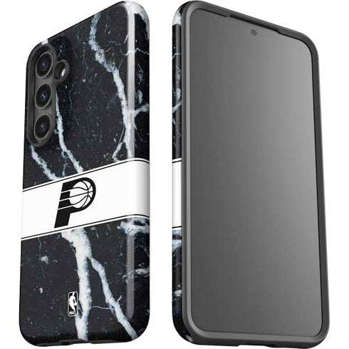 NBA Indiana Pacers Marble Galaxy S25 Plus Impact Case