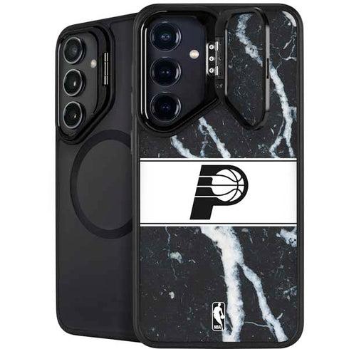NBA Indiana Pacers Marble Galaxy S25 Plus Kickstand Case