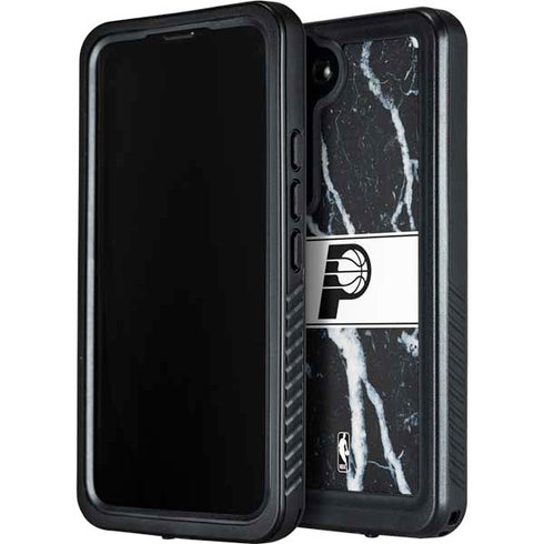 NBA Indiana Pacers Marble Galaxy S24 Plus Waterproof Case