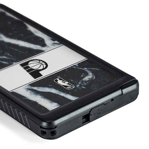 NBA Indiana Pacers Marble Galaxy S24 Ultra Waterproof Case