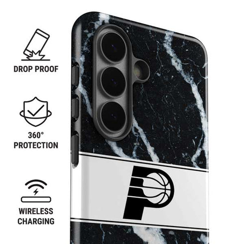 NBA Indiana Pacers Marble Galaxy S26 Impact Case
