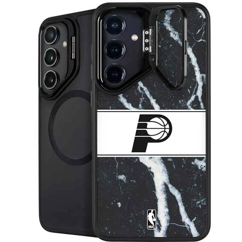 NBA Indiana Pacers Marble Galaxy S26 Kickstand Case