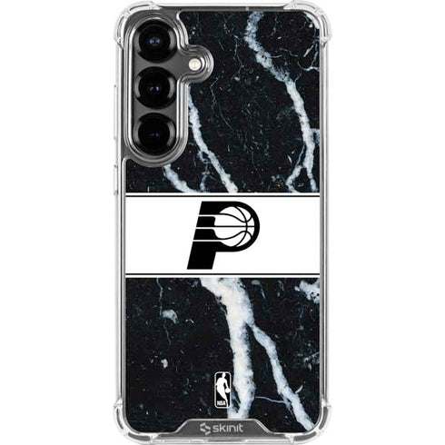 NBA Indiana Pacers Marble Galaxy S26 Plus Clear Case