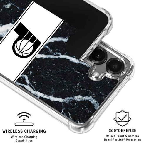 NBA Indiana Pacers Marble Galaxy S26 Plus Clear Case
