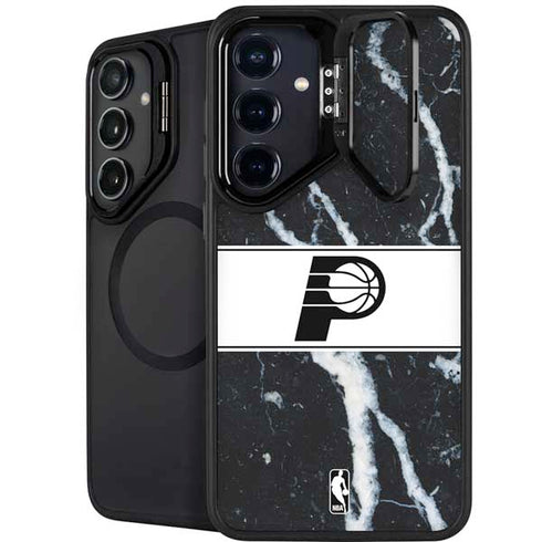 NBA Indiana Pacers Marble Galaxy S26 Plus Kickstand Case