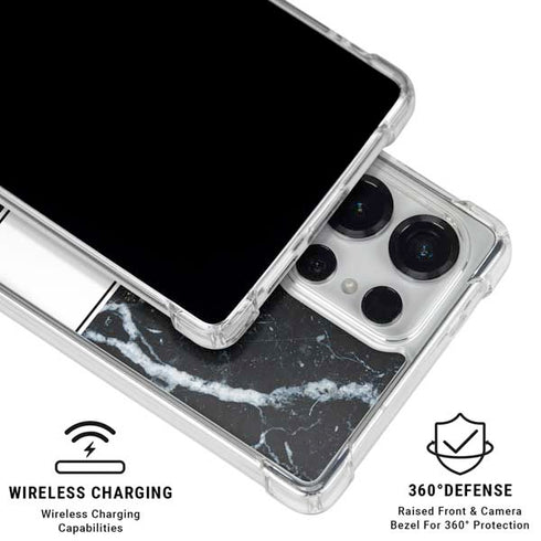 NBA Indiana Pacers Marble Galaxy S26 Ultra Clear Case