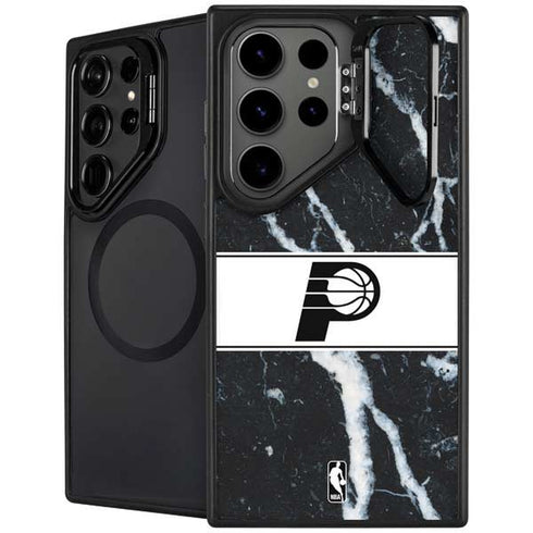 NBA Indiana Pacers Marble Galaxy S26 Ultra Kickstand Case