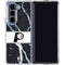 NBA Indiana Pacers Marble Galaxy Z Fold5 5G Clear Case