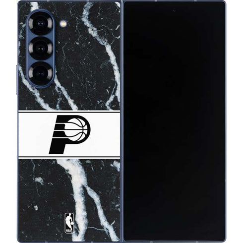 NBA Indiana Pacers Marble Galaxy Z Fold6 Skin