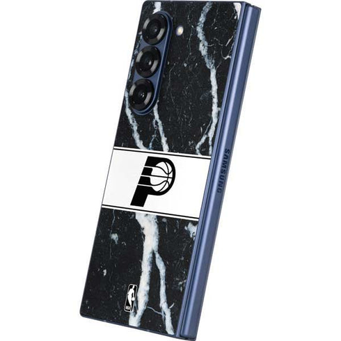 NBA Indiana Pacers Marble Galaxy Z Fold6 Skin