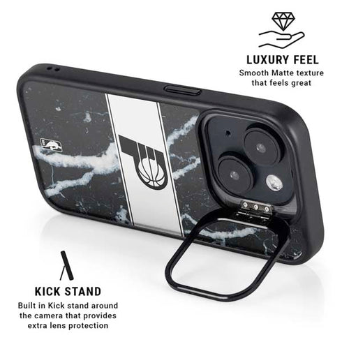 NBA Indiana Pacers Marble iPhone 15 Kickstand Case