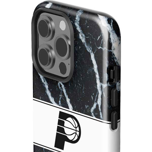 NBA Indiana Pacers Marble iPhone 15 Pro Impact Case