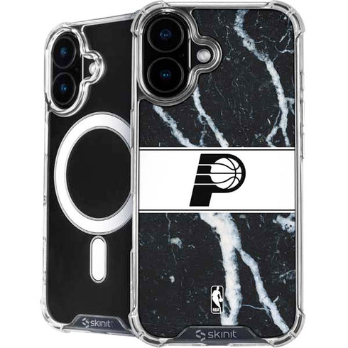 NBA Indiana Pacers Marble iPhone 16 MagSafe Case