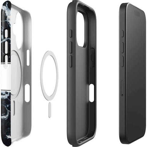 NBA Indiana Pacers Marble iPhone 16 Plus Magsafe Impact Case