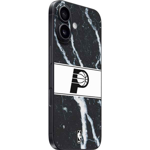 NBA Indiana Pacers Marble iPhone 16 Plus Skin