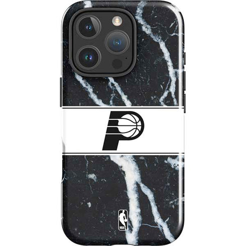NBA Indiana Pacers Marble iPhone 16 Pro Impact Case