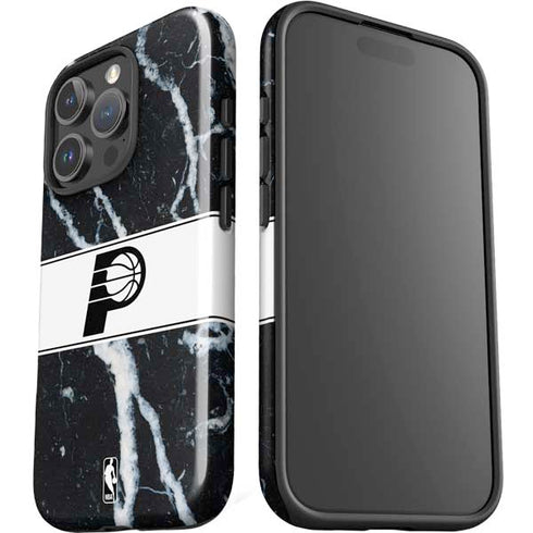 NBA Indiana Pacers Marble iPhone 16 Pro Impact Case