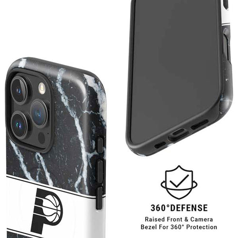 NBA Indiana Pacers Marble iPhone 16 Pro Magsafe Impact Case