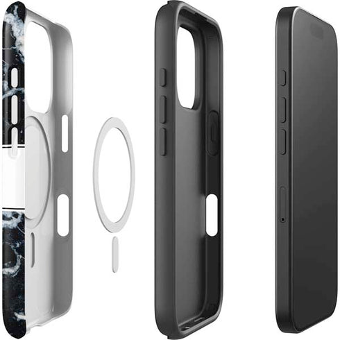 NBA Indiana Pacers Marble iPhone 16 Pro Max Magsafe Impact Case