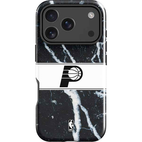 NBA Indiana Pacers Marble iPhone 18 Pro Impact Case